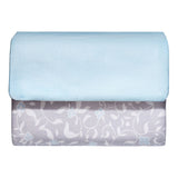 Sky Blue Floral Portable Sejadah