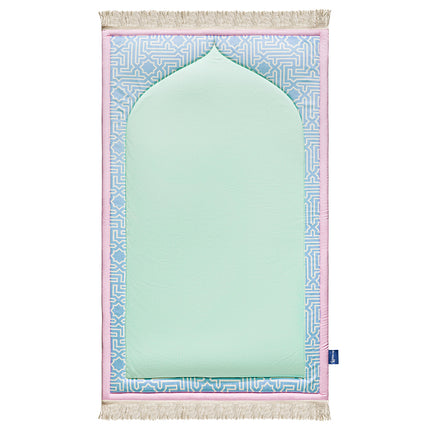 Pastel Islamic Arch Junior Prayer Mat