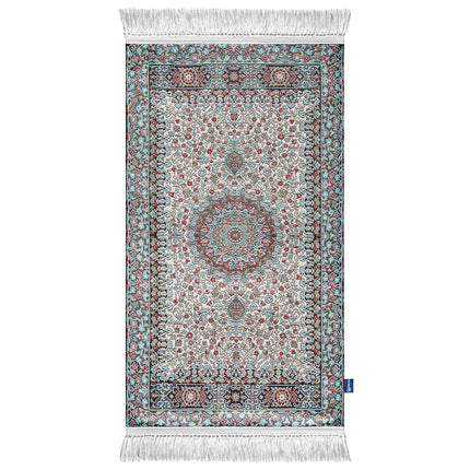 Skylight Persian Naseej prayer mat with traditional woven design

