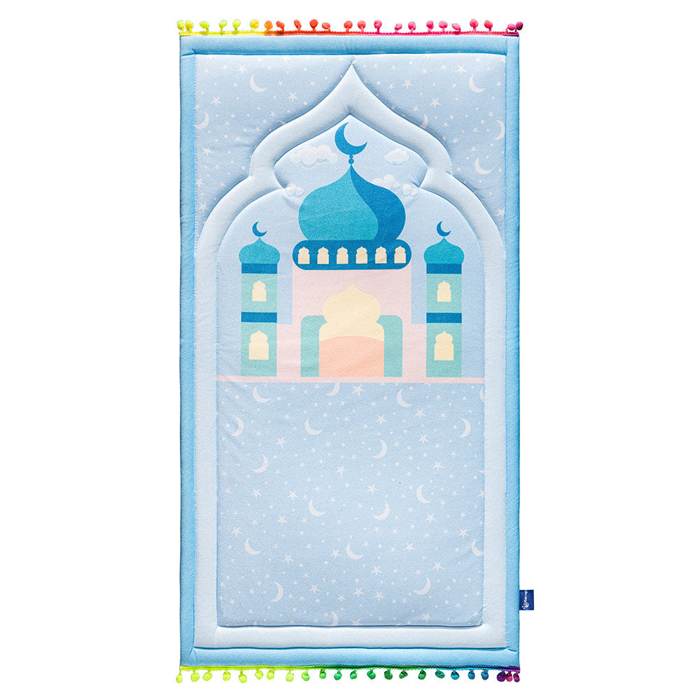 Blue-Ish Kids Prayer Mat