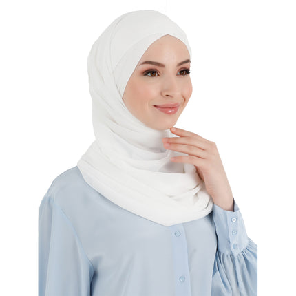 Premium Ecardin Chiffon Shawl – Elegant and Versatile Chiffon Shawl for Any Occasion