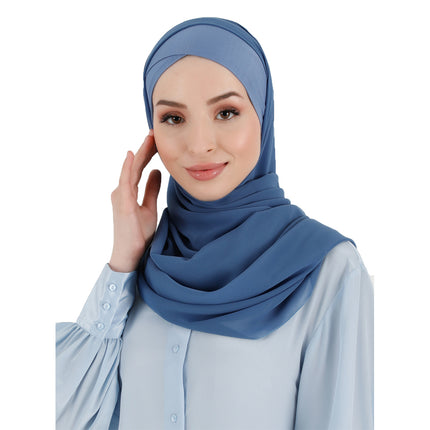 Premium Ecardin Chiffon Shawl – Elegant and Versatile Chiffon Shawl for Any Occasion