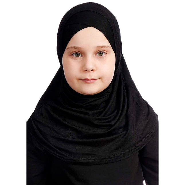Premium Ecardin Head Scarf Hijab for Girls – Comfortable & Stylish Scarf Hijab for Kids
