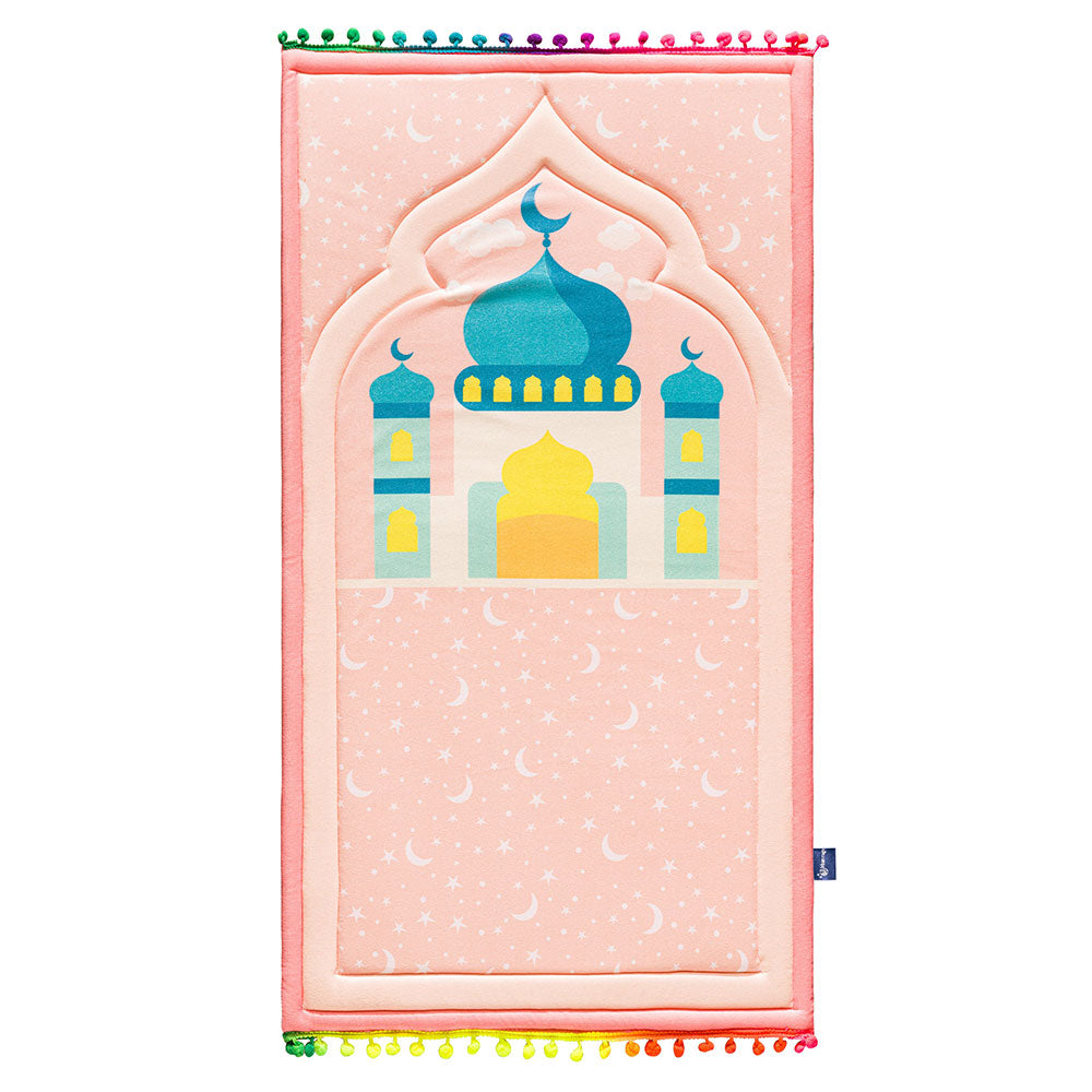 Pink-Ish Kids Prayer Mat