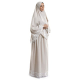 Ivory Elite Islamic Prayer Wear