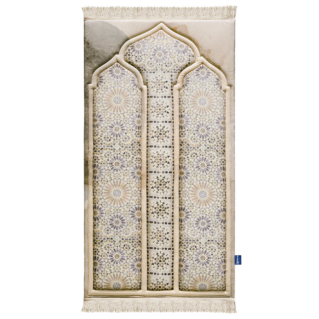 Imperial Beige Naseej Prayer Mat