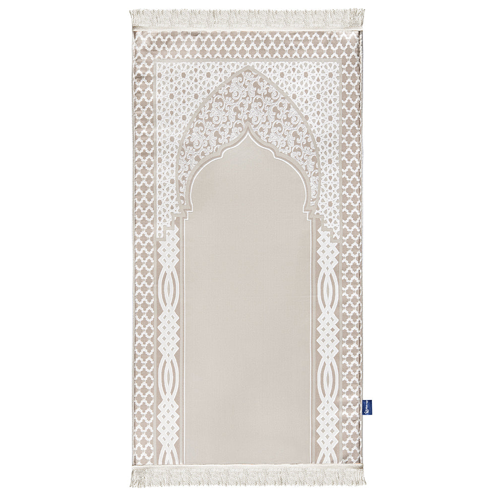 Imperial Beige Naseej Prayer Mat