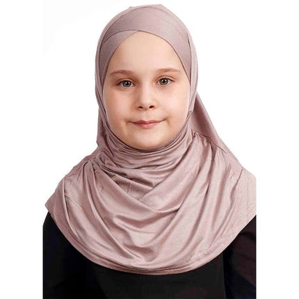Premium Ecardin Head Scarf Hijab for Girls – Comfortable & Stylish Scarf Hijab for Kids