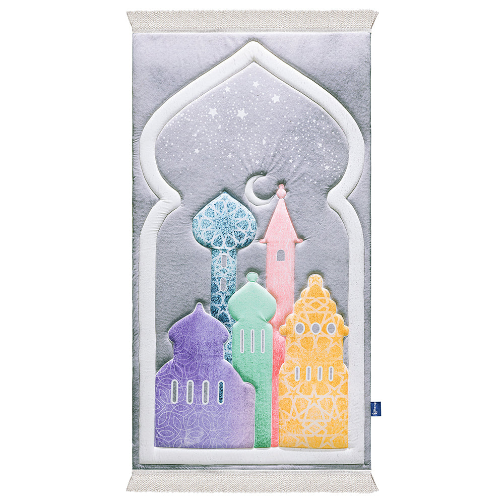 Sparkle Stars Premium Prayer Mat