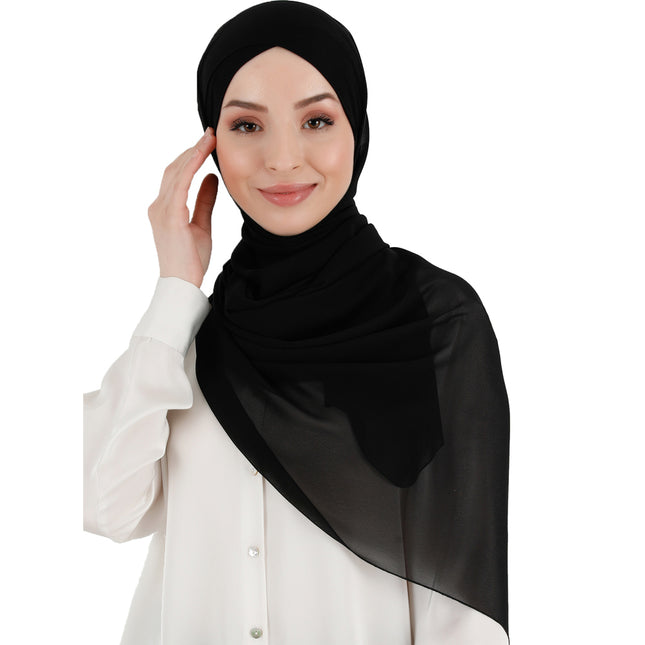 Premium Ecardin Chiffon Shawl – Elegant and Versatile Chiffon Shawl for Any Occasion