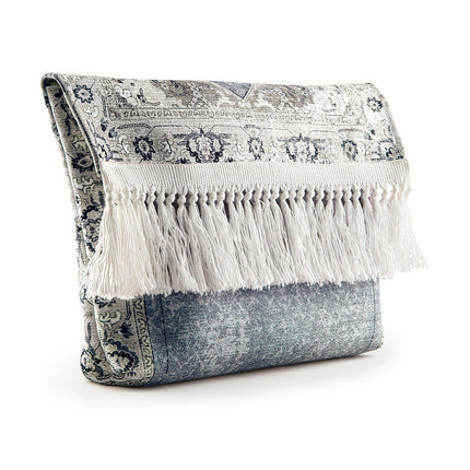 Vintage portable Sejadah made of soft chenille fabric

