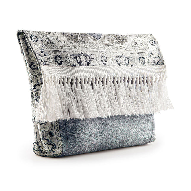 Vintage portable Sejadah made of soft chenille fabric

