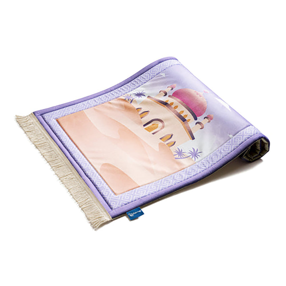 Mauve Sahara Mosque Junior Prayer Mat