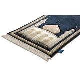 Blue Shimmer Premium Prayer Mat