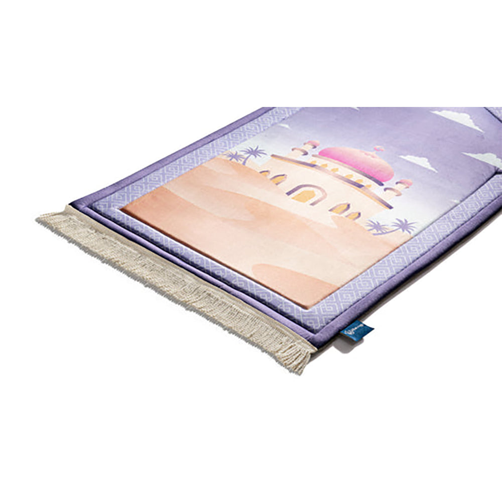 Mauve Sahara Mosque Junior Prayer Mat