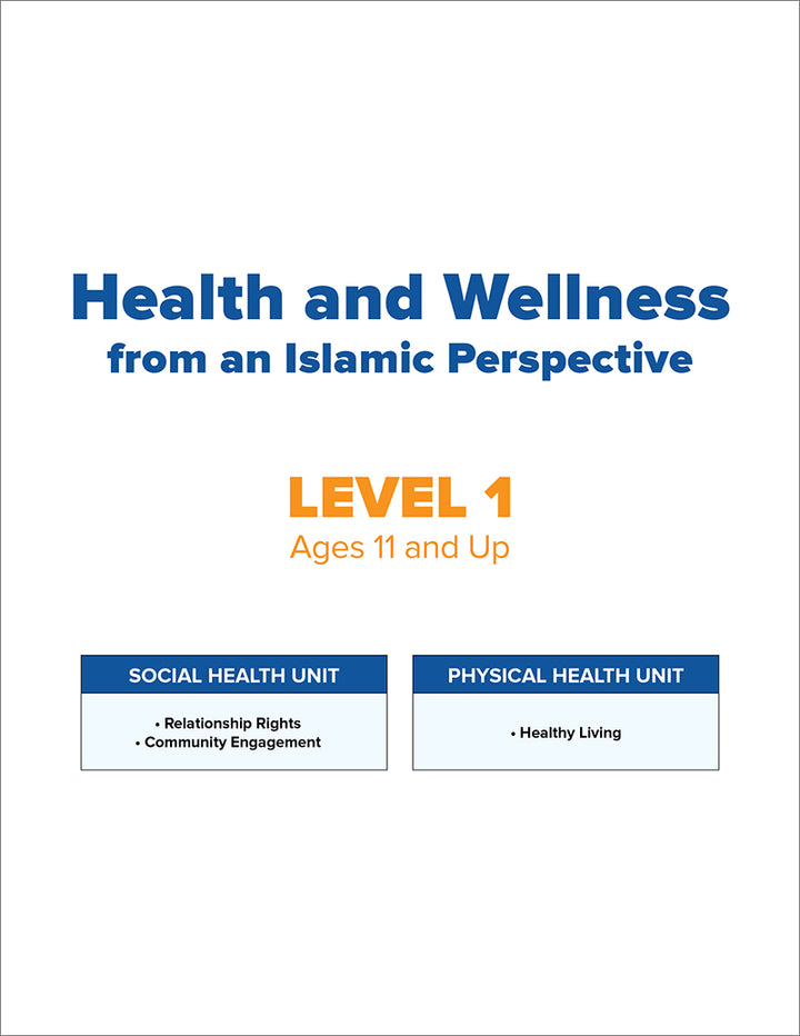 Health and Wellness - from an Islamic Perspective, Level 1