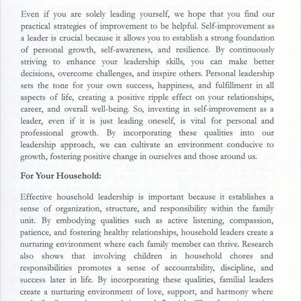 Prophetic Leadership