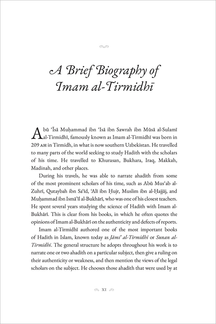 40 Hadith from Jami Al Tirmidhi