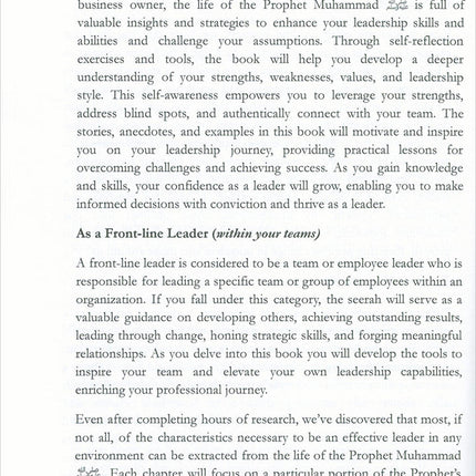 Prophetic Leadership