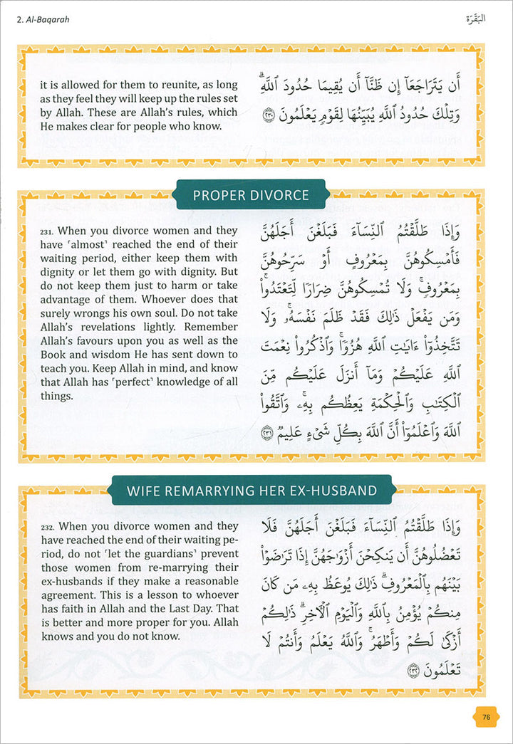 The Clear Quran - Tafsir For Kids (Surahs 1-9, Volume 1)