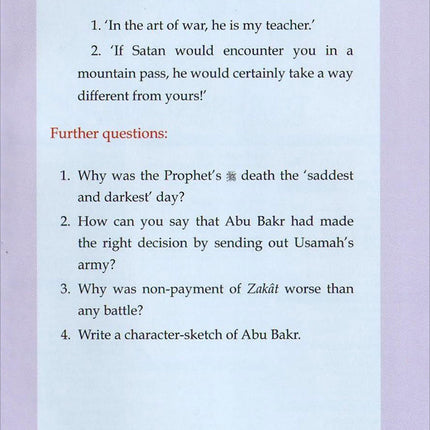 History of Islam - Abu Bakr as-Siddiq (R): Volume 1