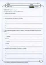 Learning Islam Workbook: Level 6 (12th Grade)  Weekend/International Edition