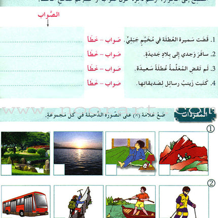 I Love and Learn the Arabic Language Workbook: Level 4 (Old Edition) أحب و أتعلم اللغة العربية كتاب التمارين