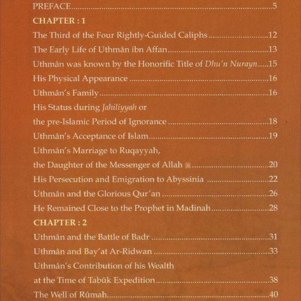 History of Islam - Uthman ibn Affan (R): Volume 3
