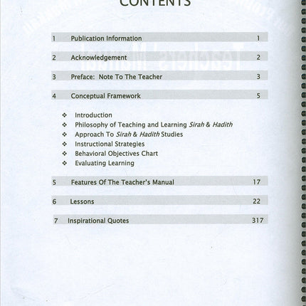 Sirah of Our Prophet Teacher's Manual: Grade 2 (Old Edition)