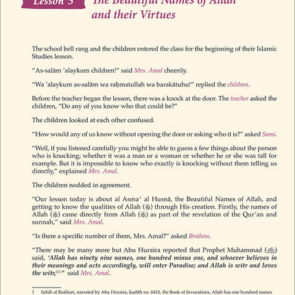 Kalimah Tayibah Textbook: Level 6 (English Edition)