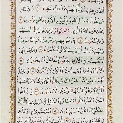 Al-Quran Al-Karim: Waqaf & Ibtida - Mushaf Al-Imam (Black, B4 (9.8" x 13.9"))