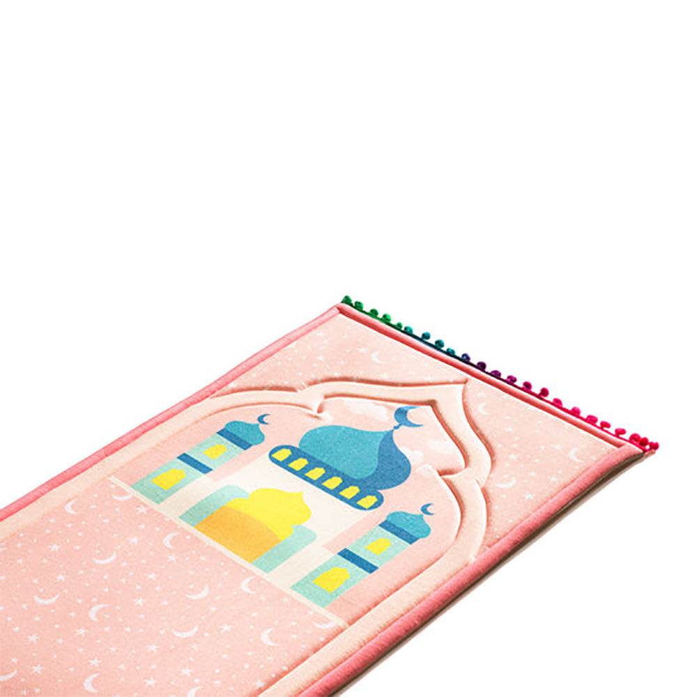 Pink-Ish Kids Prayer Mat