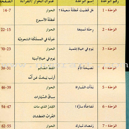 I Love and Learn the Arabic Language Textbook: Level 4 (Old Edition) أحب و أتعلم اللغة العربية كتاب التلميذ