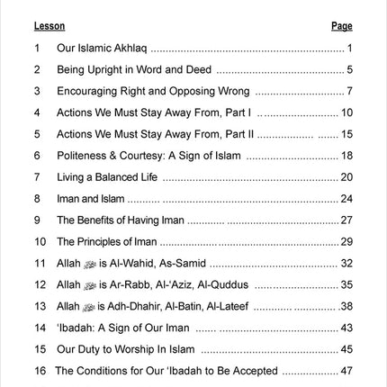 IQra' Wise (Weekend Islamic School Excellence) Workbook: Grade Seven
