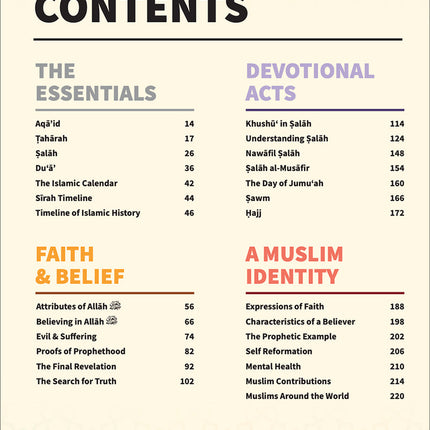 An Nasihah Islamic Curriculum Further Studies