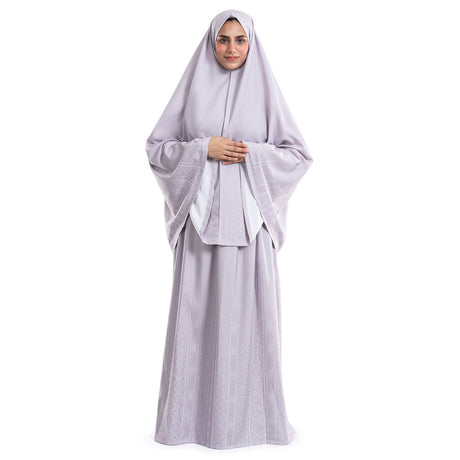 Violet Islamic Prayer Wear