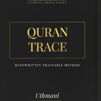 Quran Trace - Handwritten Traceable Method (Uthmanis Hafs Edition, Color May Vary)