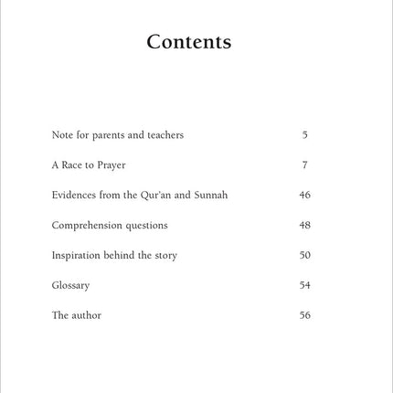 A Race to Prayer: Sulaiman's Rewarding Day