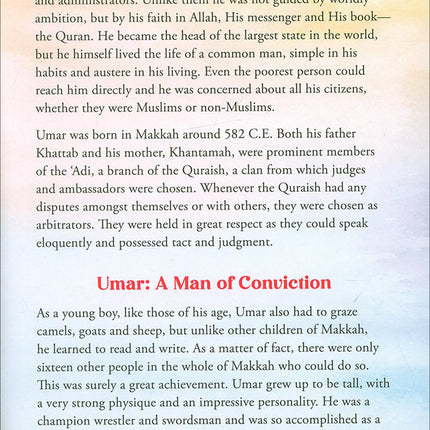Umar Farooq: The Second Caliph of Islam