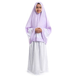 Lilac Stars Islamic Kids Prayer Wear