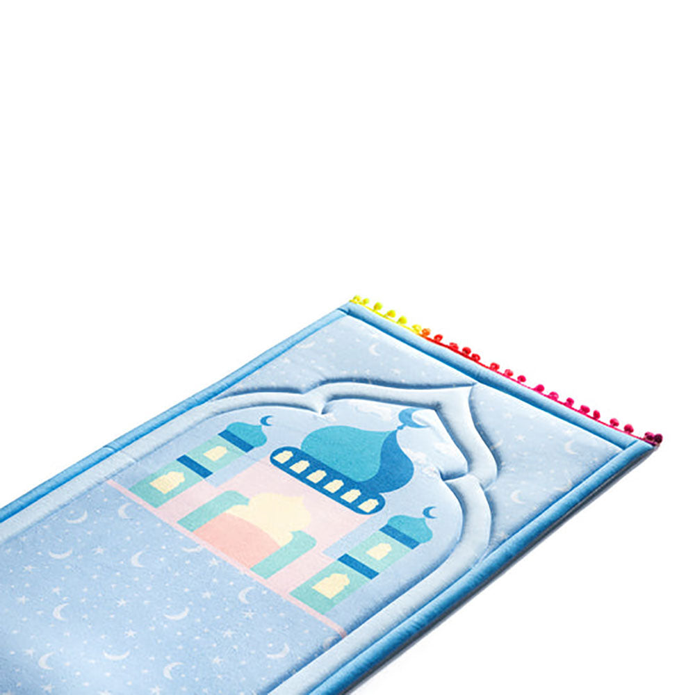 Blue-Ish Kids Prayer Mat