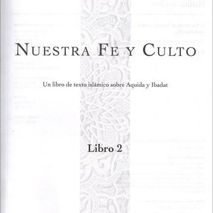Nuestra Fe y Culto- Our Faith & Worship Vol-2 (Spanish)