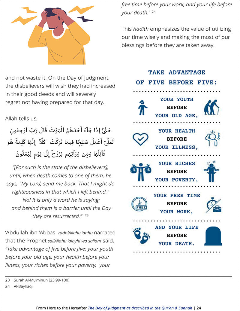 From Here to the Hereafter: The Day of Judgment as Described in the Qur'an & Sunnah