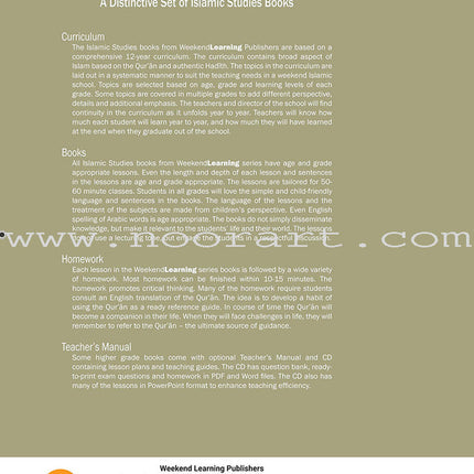 Weekend Learning Islamic Studies: Level 8  (Revised and Enlarged Edition)