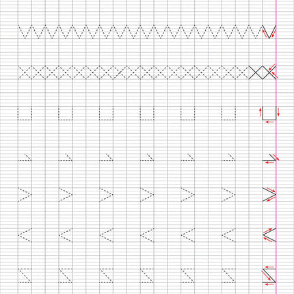 I Write and Have Fun Series: Writing Notebook: level 1 سلسلة اكتب وأمرح كراس الخط
