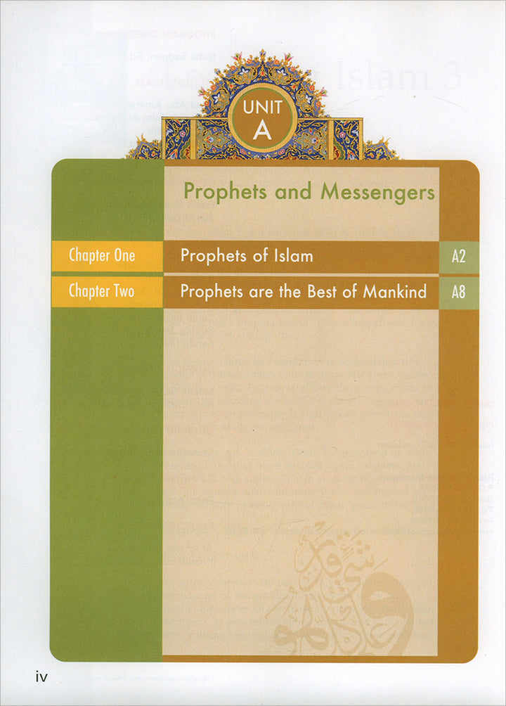 Learning Islam Textbook: Level 3 (9th Grade, Weekend/International Edition)