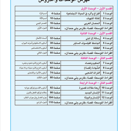 Arabic is the Language of Tomorrow for Non-Native Speakers Workbook: Level 12 العربية لغة الغد