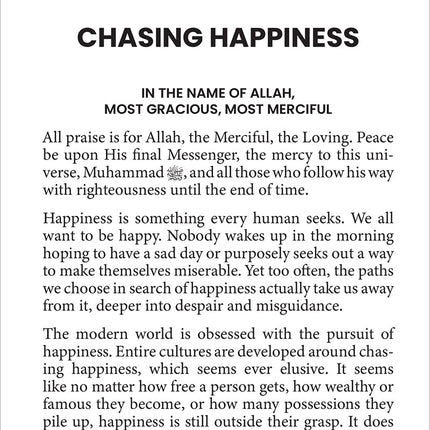 25 Keys to a Happy Life