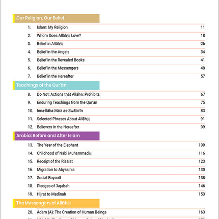 The Message of Islam Textbook: Level 4