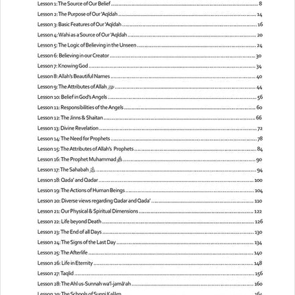 Islamic Beliefs Al-Aqaid ul-Islamiyyah